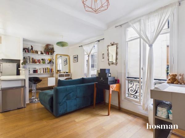 2 pièces de 38,25 m² au calme - Rue Marguerite de Rochechouart, Paris