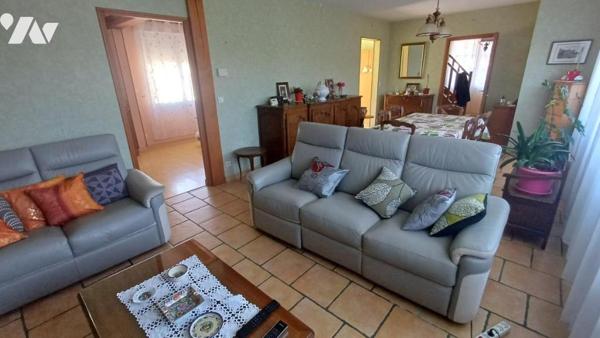 METROPOLE SUD , PROCHE CHU  : Pavillon PLAIN-PIED de 122 m², av 3 GARAGES , sur 640 m²