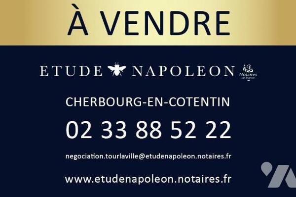 TOURLAVILLE Nouveauté- maison de plain pied bon état général.