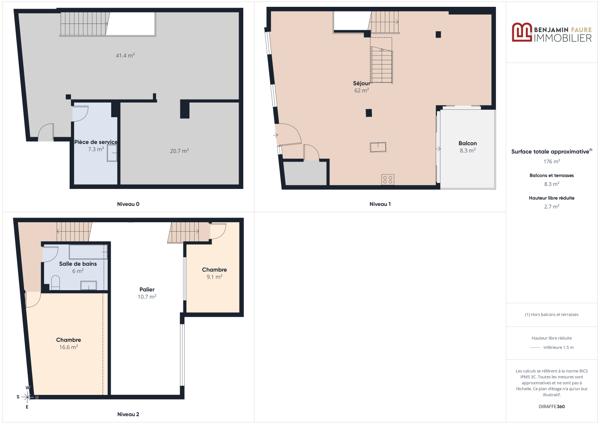 Appartement
         4 pièces
        - 182 m² Exclusivité 279 000 € *