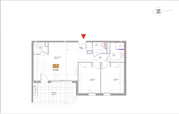 Charmant T3 64 m² Au coeur de Lucciana