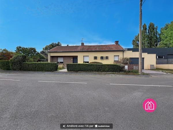 Plain pied avec garage