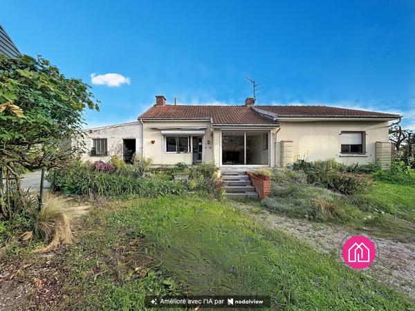 Plain pied avec garage