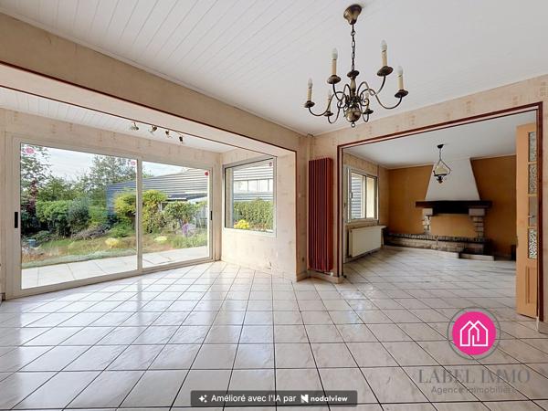 Plain pied avec garage