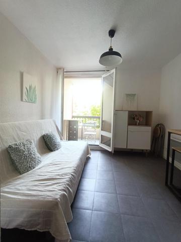 Studio meublé Lamalou-les-Bains avec balcon
