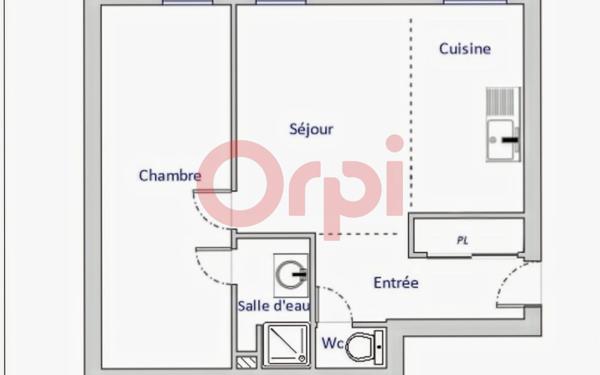 Appartement à vendre    2 pièces • 42 m2 Lyon 8
