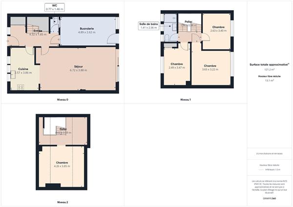 Maison Croix 5 pièce(s)