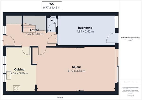 Maison Croix 5 pièce(s)