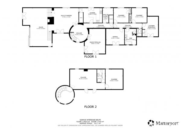 Maison à vendre 7 pièces 255 m² Muret