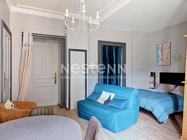 Rare studio rénové et meublé avec charme dans la résidence Le Splendide