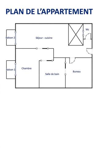 Appartement (prestige) à vendre 2 pièces 64 m² Biarritz