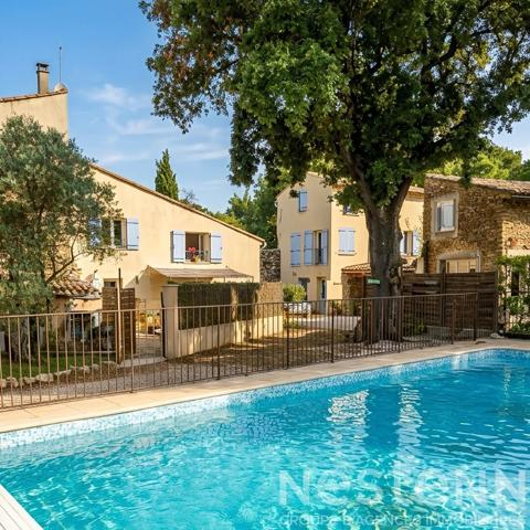 Maison T3 meublée et rénovée avec jardin, patio et piscine