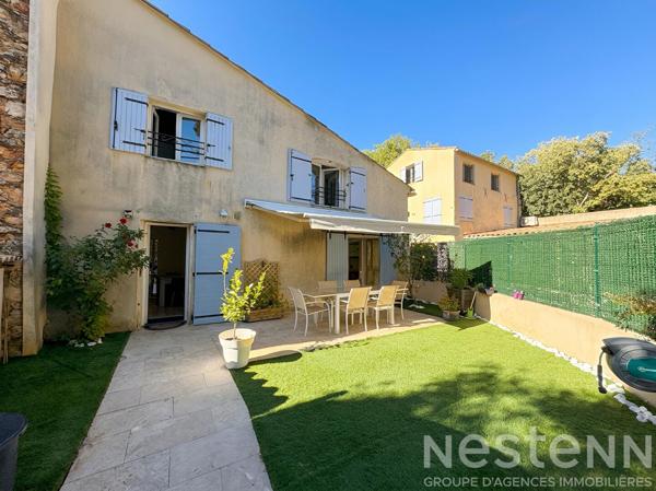 Maison T3 meublée et rénovée avec jardin, patio et piscine