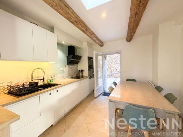 Maison T3 meublée et rénovée avec jardin, patio et piscine