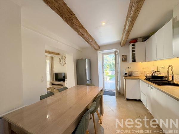 Maison T3 meublée et rénovée avec jardin, patio et piscine