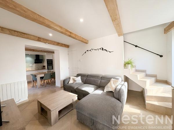 Maison T3 meublée et rénovée avec jardin, patio et piscine