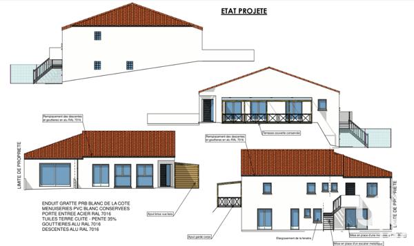 Maison à vendre 6 pièces 185 m² Bretignolles-sur-Mer