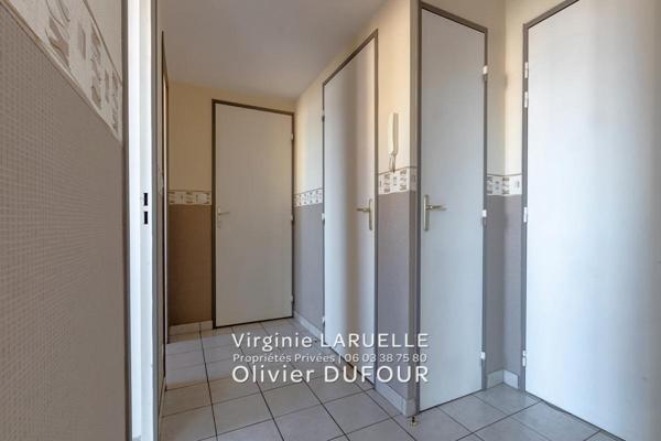 Rouen appartement avec balcon et vue dégagée, 1 chambre, cave et parking
