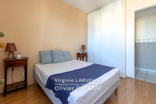 Rouen appartement avec balcon et vue dégagée, 1 chambre, cave et parking