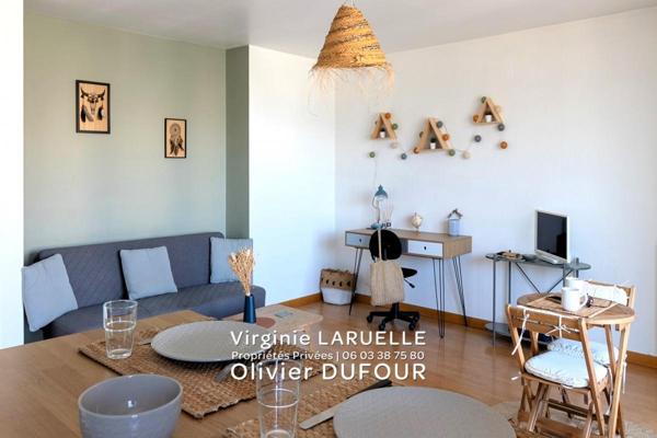 Rouen appartement avec balcon et vue dégagée, 1 chambre, cave et parking