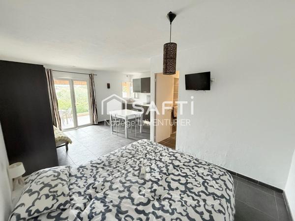 Charmant T1 à Propriano – Résidence avec piscine