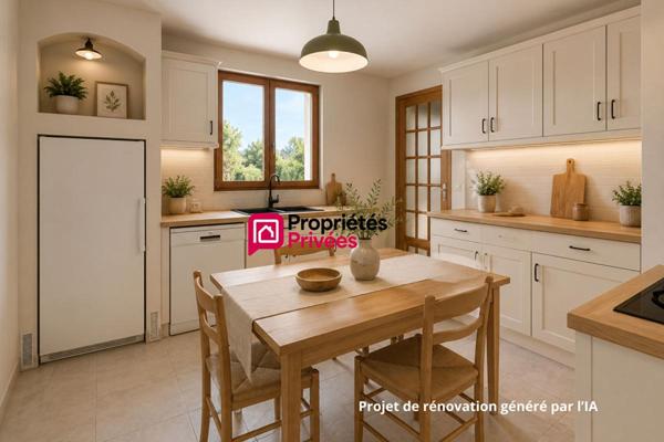 Maison T5 à vendre de 116 m² avec sous-sol complet et combles aménageables à Saint Gervais D'Auvergne 63390