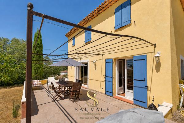 DRAGUIGNAN – LA VAUGINE – BASTIDE FAMILIALE AVEC PISCINE SUR 2 500 M²