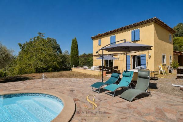 DRAGUIGNAN – LA VAUGINE – BASTIDE FAMILIALE AVEC PISCINE SUR 2 500 M²