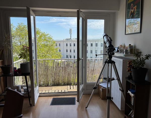 NANTES/LONGCHAMP APPARTEMENT VUE DEGAGEE AVEC BALCON