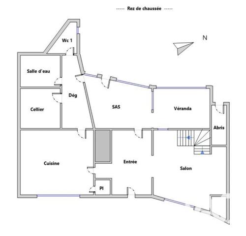 Maison à vendre 5 pièces 124 m² Saint-Bonnet-sur-Gironde