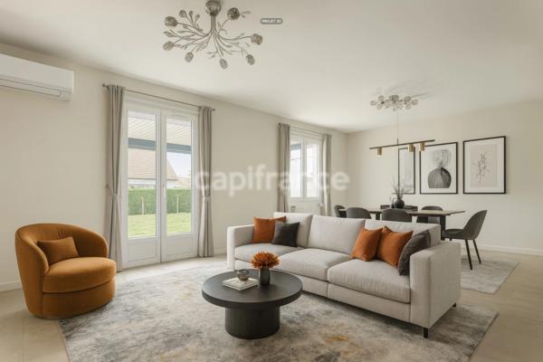 MAISON 4 CHAMBRES ET AVEC UN DOUBLE GARAGE de 60 m²