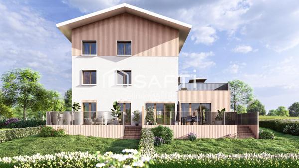 Spacieux T3 AVEC JARDIN de 200m² + cave + parking