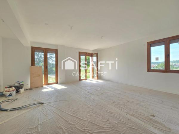 Spacieux T3 AVEC JARDIN de 200m² + cave + parking