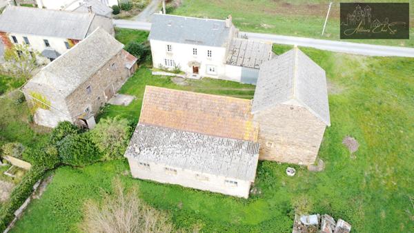 Réquista (12170) Belle Ferme avec dépendances, 3 chambres et terrain de 2500m² à Réquista