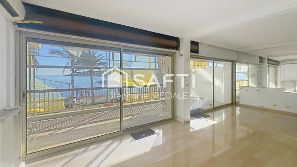 Appartement entièrement rénové – Vue mer panoramique – Terrasse 26,5 m² – Domotique complète