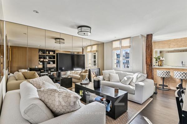 Appartement rénové avec vue dégagée