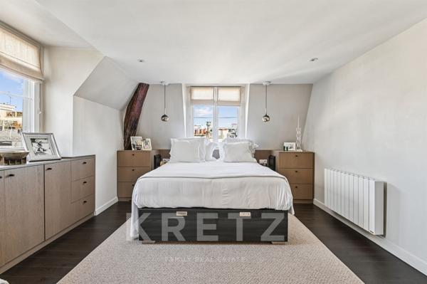 Appartement rénové avec vue dégagée