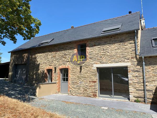 Maison à louer Guemene Penfao : 3 pièces, 83m² avec 2 chambre(s) à 850€ - AJP By Marie