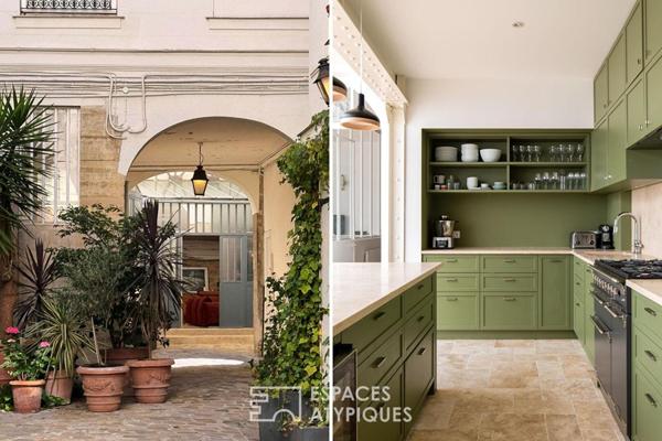 Loft comme une maison, au calme et à deux pas de la Place des Vosges