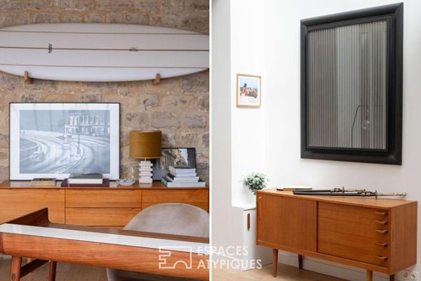 Loft comme une maison, au calme et à deux pas de la Place des Vosges