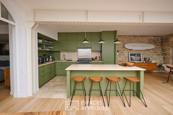 Loft comme une maison, au calme et à deux pas de la Place des Vosges