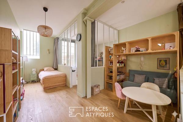 Loft comme une maison, au calme et à deux pas de la Place des Vosges