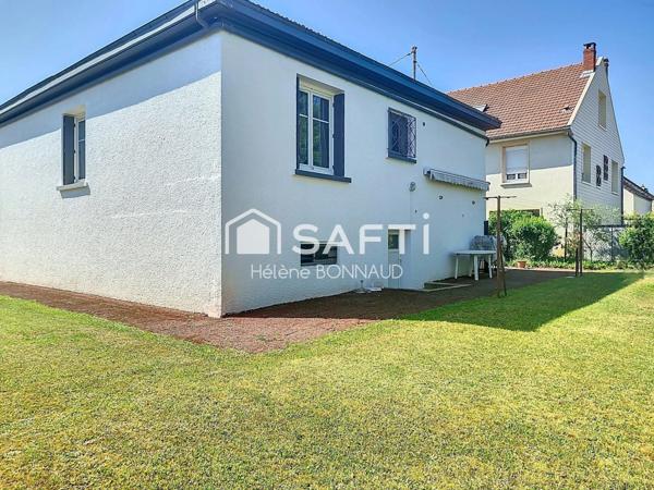 Maison individuelle 119m² avec jardin - 4 chambres - garage