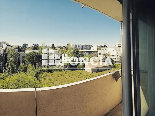 Location Studio 18.33 m² - LES CEDRES BAT BC PORTE 419 - ETG 4 - 253 RUE DE LA TOUR BUFFEL Montpellier 34070