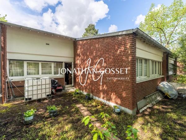 Verneuil-sur-Seine: Charmante maison 4pcs plain-pied de 82 m2 sur une parcelle de terrain de 110m2