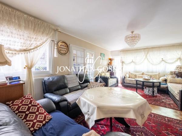 Verneuil-sur-Seine: Charmante maison 4pcs plain-pied de 82 m2 sur une parcelle de terrain de 110m2