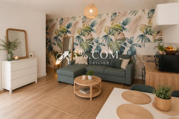 Appartement
                                                                                                                                                                                                                                                                                                                        2 pièce(s)                                                                                                                                                                                                          1 chambre(s)                                                                                                                                                                                                          38.26  m²