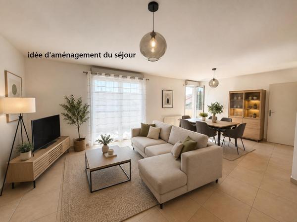 Appartement 2 pièces de 54 m² à Villefranche-sur-saône