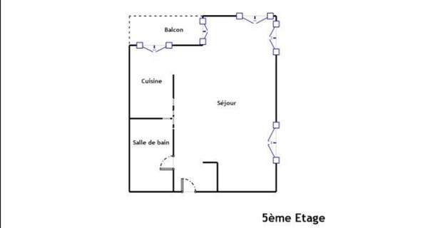 À vendre Studio 33.45 m² - Pau 64000