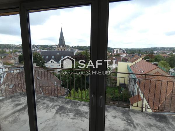 Appartement T1 45 m2 loué.